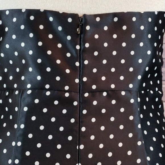 JESSICA McCLINTOCK for GUNNE SAX Polka Dot Dress size 7 - Picture 6 of 8